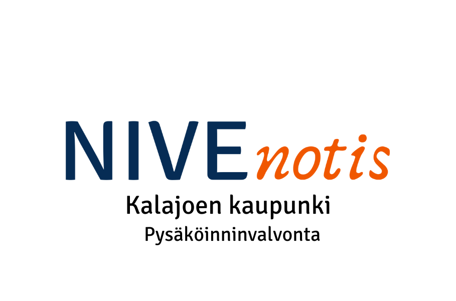Nive Notis kalajoen kaupunki pysäköinninvalvonta